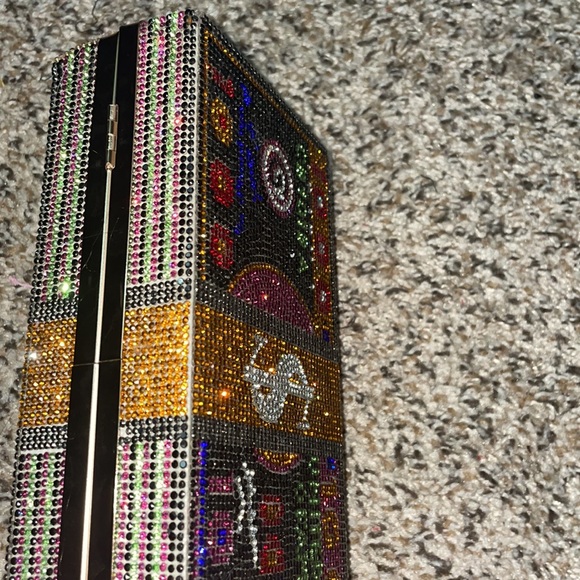 Bedazzled,colorful money purse - Picture 3 of 4